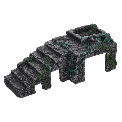 PERSELOSO Schildkröten Terrassendocks Terrarium Großes Aquarium Verschleißfeste Sonnenplattform Keramik Schildkrötenbeckenplattform Verschleißfeste Schildkrötenrampe Außendekor PERSELOSO Schildkröten Terrassendocks Terrarium Großes Aquarium Verschleißfeste Sonnenplattform Keramik Schildkrötenbeckenplattform Verschleißfeste Schildkrötenrampe Außendekor von PERSELOSO