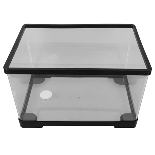 PERSELOSO Schildkrötenbecken Kleines Fischbecken Filter Künstliche Pumpe Aquarium Fischschale Wassertank Futterspender Teichhalter Schwamm Fischbecken Kleine Automatische Becken von PERSELOSO