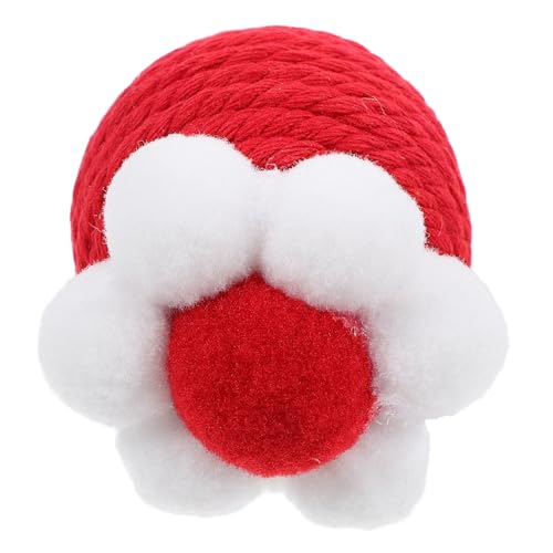 PERSELOSO Sisal Ball Katzen Katzen-trainingsspielzeug Katzenbälle Hängendes Katzenballspielzeug Katzenspielzeug Katzenminze Rollende Kugel Der Katze Katzenseilball Baumwollseil Rot PERSELOSO Sisal Ball Katzen Katzen-trainingsspielzeug Katzenbälle Hängendes Katzenballspielzeug Katzenspielzeug Katzenminze Rollende Kugel Der Katze Katzenseilball Baumwollseil Rot von PERSELOSO