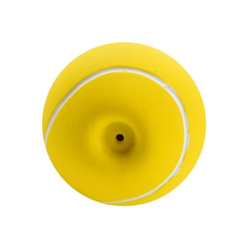 PERSELOSO Sound -Tennisspielzeug Hundekauspielzeug im Freien Welpenspielzeug für quietschend Spielzeughunde kauen kauen Hunde Interaktives Emulsion Yellow PERSELOSO Sound -Tennisspielzeug Hundekauspielzeug im Freien Welpenspielzeug für quietschend Spielzeughunde kauen kauen Hunde Interaktives Emulsion Yellow von PERSELOSO