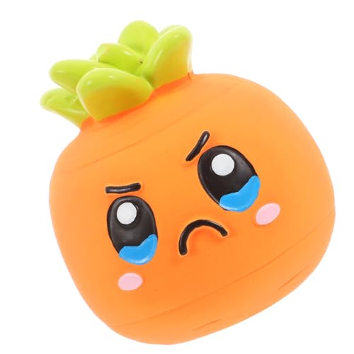 PERSELOSO Sound- für Haustiere Squeaky Hundefreundliches interaktives Quietschendes Welpenspielzeug kauspielzeug für welpen Emulsion Orange PERSELOSO Sound- für Haustiere Squeaky Hundefreundliches interaktives Quietschendes Welpenspielzeug kauspielzeug für welpen Emulsion Orange von PERSELOSO