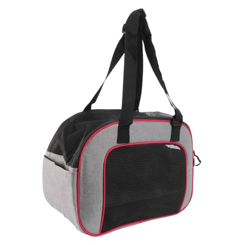 PERSELOSO Haustier-Handtasche Rot Tragbare Tasche Für Hund Und Katze Organizer Für Haustierzubehör Falttasche Aus Strapazierfähigem PERSELOSO Haustier-Handtasche Rot Tragbare Tasche Für Hund Und Katze Organizer Für Haustierzubehör Falttasche Aus Strapazierfähigem von PERSELOSO