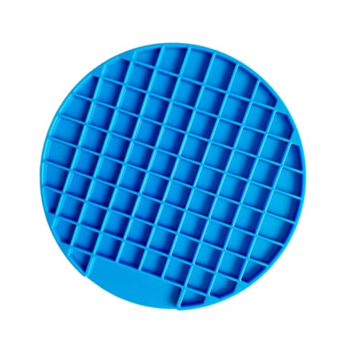 PERSELOSO Tiernahrung Matte Welpen Schüssel Hund Langsam Fütterung Pad Pet Kissen Feeder Pet Feeder Blau PERSELOSO Tiernahrung Matte Welpen Schüssel Hund Langsam Fütterung Pad Pet Kissen Feeder Pet Feeder Blau von PERSELOSO
