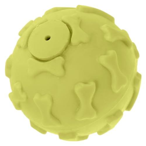 PERSELOSO Tragbares Gummiball für Welpen Quietschende Molar Reinigungskugel aus Hochwertigem Bissbeständigem Material für Interaktive Spiele und Zahnpflege Fördert PERSELOSO Tragbares Gummiball für Welpen Quietschende Molar Reinigungskugel aus Hochwertigem Bissbeständigem Material für Interaktive Spiele und Zahnpflege Fördert von PERSELOSO