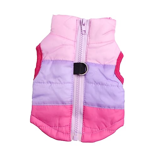 PERSELOSO Pet Dog Winter Vest Wasserdichter Warmer Hundemantel Für Kleine Hunde Atmungsaktiv Rosy Für Herbst Und Winter PERSELOSO Pet Dog Winter Vest Wasserdichter Warmer Hundemantel Für Kleine Hunde Atmungsaktiv Rosy Für Herbst Und Winter von PERSELOSO