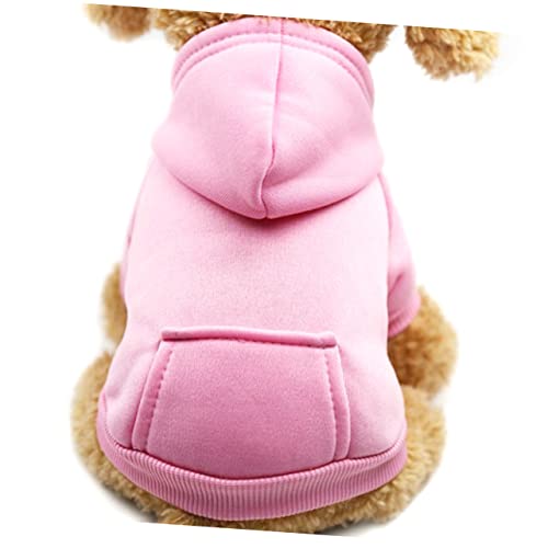 PERSELOSO Warmes Kostüm Für Hund Welpen-Outfits Hunde Jacke Kleidung Hund Wintermantel Dackel Haustier Rosa PERSELOSO Warmes Kostüm Für Hund Welpen-Outfits Hunde Jacke Kleidung Hund Wintermantel Dackel Haustier Rosa von PERSELOSO