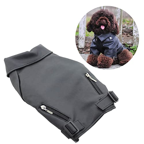 PERSELOSO Welpenjacke Mit Reißverschluss Warmer Hundemantel Kalt Welpenmantel Abdeckung Hundemäntel Weste Wintermäntel Hundekleidung Dackel Hundejacken Hund Wasserdichter Mantel Black PERSELOSO Welpenjacke Mit Reißverschluss Warmer Hundemantel Kalt Welpenmantel Abdeckung Hundemäntel Weste Wintermäntel Hundekleidung Dackel Hundejacken Hund Wasserdichter Mantel Black von PERSELOSO