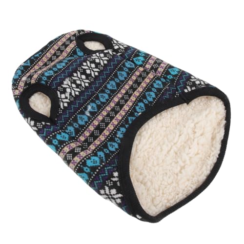 PERSELOSO Winter Hundepullover für Kleine und Mittelgroße Hunde Dekorativer Warm Gefütterter Jumper für Kalte für Tägliches Tragen und Besondere Anlässe Zufällige Farbe PERSELOSO Winter Hundepullover für Kleine und Mittelgroße Hunde Dekorativer Warm Gefütterter Jumper für Kalte für Tägliches Tragen und Besondere Anlässe Zufällige Farbe von PERSELOSO