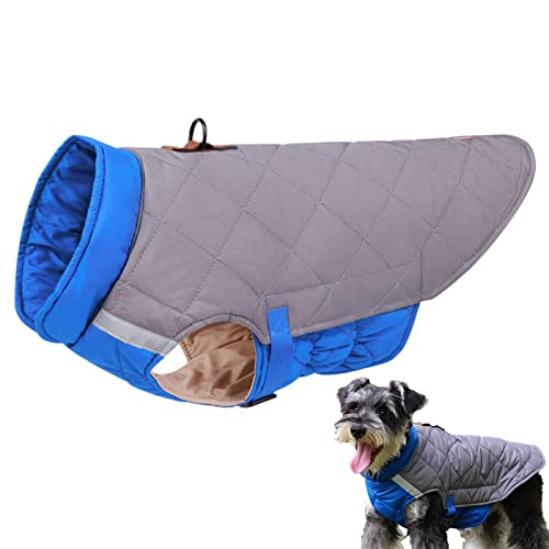 Kleidung für Hunde, Winter, Schnee für Hunde, reflektierende Winterjacke für Hunde, winddichte Kleidung für Hunde, verstellbare Weste für Haustiere von PERTID