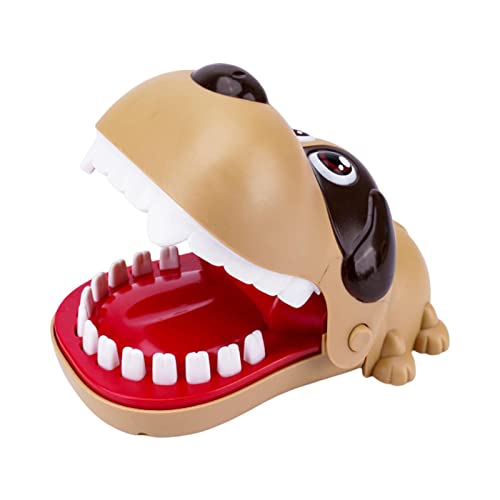 PERTID Hundespielzeug, Zahnarzt, Fingerspielzeug – niedlicher Hund zum Beißen auf den Finger, Zahnarzt, Spiel – Zähne in Form eines Hundes für Familienabende Cipliko von PERTID