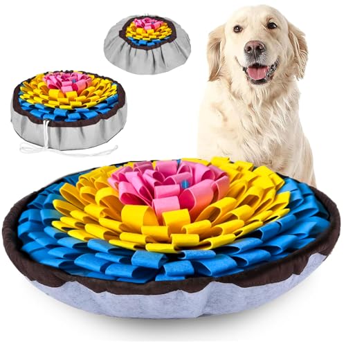 PET ARENA Schnüffelmatte für Hunde – Verstellbares, interaktives Puzzle-Spielzeug für große und kleine Rassen, langsames Füttern, für geistige Stimulation & Stressabbau, fördert natürliche von PET ARENA