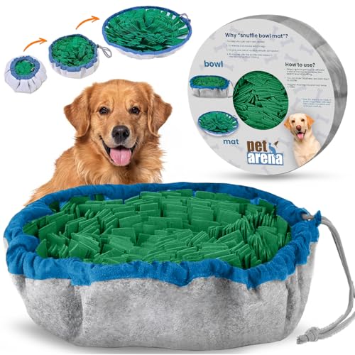 PET ARENA Schnüffelteppich für Hunde - Robuste Schnüffelmatte zur Förderung Beste Materialien - extrem widerstandsfähiges Intelligenzspielzeug für Hunde - größenverstellbar und waschbar PET ARENA Schnüffelteppich für Hunde - Robuste Schnüffelmatte zur Förderung Beste Materialien - extrem widerstandsfähiges Intelligenzspielzeug für Hunde - größenverstellbar und waschbar von PET ARENA