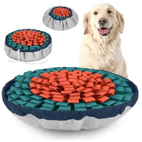 Schnüffelmatte für Hunde – Verstellbares, interaktives Puzzle-Spielzeug für große und kleine Rassen, langsames Füttern, für geistige Stimulation & Stressabbau, fördert natürliche Nahrungssuche, ideal von PET ARENA