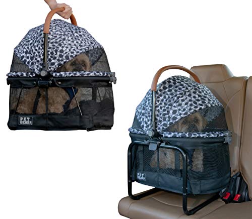Pet Gear No-Zip View 360 Haustier-Tragetasche & Autositz mit Sitzerhöhung für kleine Hunde & Katzen, Netzbelüftung, Druckknopfeingang, kein Werkzeug erforderlich, Anthrazit/Jaguar Pet Gear No-Zip View 360 Haustier-Tragetasche & Autositz mit Sitzerhöhung für kleine Hunde & Katzen, Netzbelüftung, Druckknopfeingang, kein Werkzeug erforderlich, Anthrazit/Jaguar von PET GEAR INC