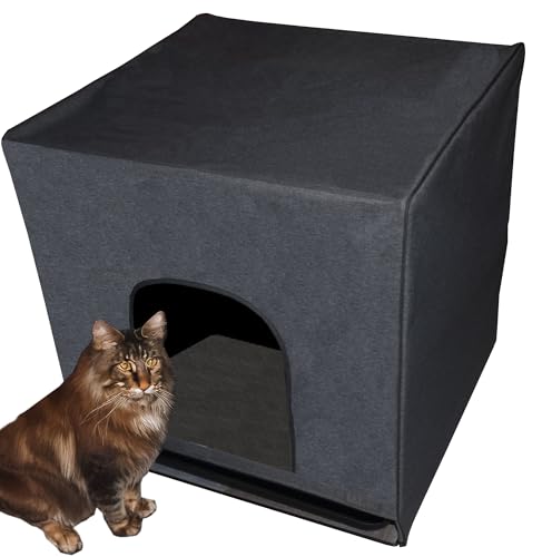Pet Gear Pro Pawty für Katzen mit Tablett, Schluss mit Streustreu, faltbar, leicht zu reinigen, Katzentoilette Nicht im Lieferumfang enthalten, 2 Modelle, 2 Farben Pet Gear Pro Pawty für Katzen mit Tablett, Schluss mit Streustreu, faltbar, leicht zu reinigen, Katzentoilette Nicht im Lieferumfang enthalten, 2 Modelle, 2 Farben von PET GEAR INC