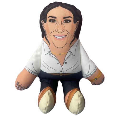 PET HATES TOYS Meghan Markle Weiches und doppeltes Quietschspielzeug für kleine und große Hunde, regulär PET HATES TOYS Meghan Markle Weiches und doppeltes Quietschspielzeug für kleine und große Hunde, regulär von PET HATES TOYS