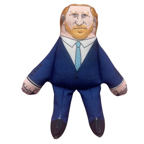 PET HATES TOYS Prince Harry Weiches und doppeltes Quietschspielzeug für kleine und große Hunde, Größe S PET HATES TOYS Prince Harry Weiches und doppeltes Quietschspielzeug für kleine und große Hunde, Größe S von PET HATES TOYS