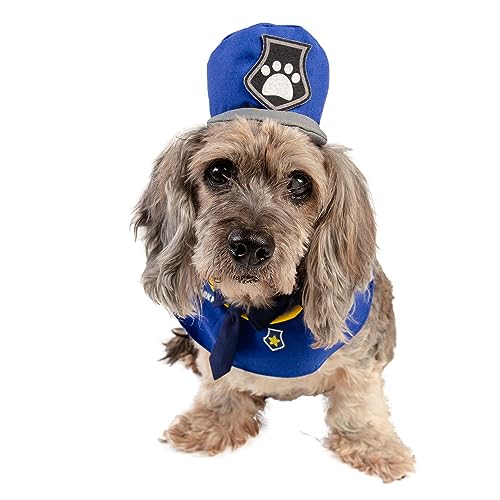 Pet Krew BARK Polizei-Hundekostüm, Größe S/M – Halloween-Hundekostüm – Perfekt für Weihnachtsferien, Partys, Fotoshootings, Geschenke für Hundeliebhaber von PET KREWE UNLEASH THE PARADE