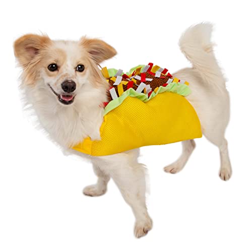 Pet Krewe Taco Hundekostüm & Katzenkostüm Medium - Lustiges Tierfutter Outfit Kostüme - Perfekt für Halloween, Geburtstage, Weihnachtsferien, Partys, Fotoshootings, Geschenke für Hunde- & von PET KREWE UNLEASH THE PARADE