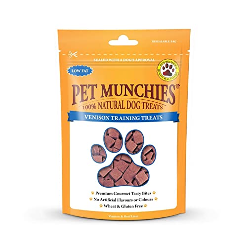 Pet Munch - Pet Munchies Natural Venison Training Treats - 50g - EU/UK von PET MUNCHIES