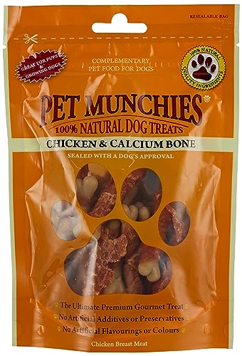 Pet Munchies Chicken and Calcium Bones for Dogs 100g Pet Munchies Chicken and Calcium Bones for Dogs 100g von PET MUNCHIES
