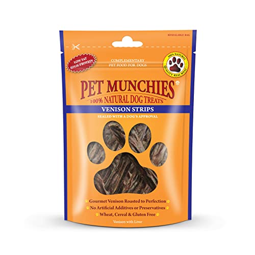Pet Munchies Venison Strips for Dogs 75g Pet Munchies Venison Strips for Dogs 75g von PET MUNCHIES
