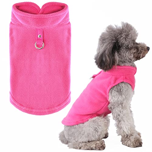 PETCARE Hunde-Fleece-Pullover für kleine Hunde und Katzen (XL, Rosa) von PETCARE