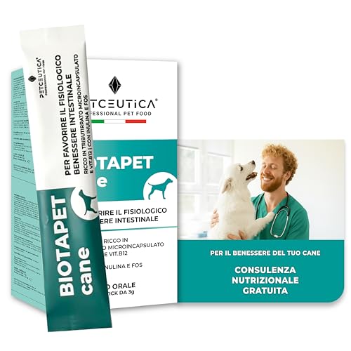 PETCEUTICA Probiotika für Hunde mit Präbiotika und Postbiotika Biotapet – Nahrungsergänzungsmittel für Milchsäure für Hunde bei Durchfall, Dysbiose und gesunden Darmmikrobiota – Ergänzungsfutter 15 von PETCEUTICA
