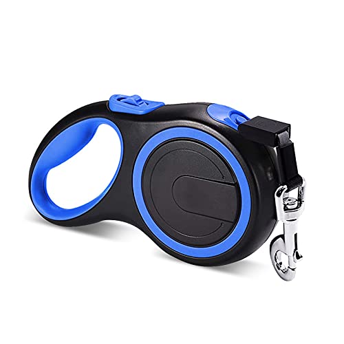 PETCUTE Einziehbar Hundeleine,Verstellbar Hundeleine mit Ergonomischem rutschfest Griff,Einhandbremse,Pause,Verriegelung,Ausziehbare Hund Leine für Kleine&Große Hunde Bis zu 50kg 5M Blau PETCUTE Einziehbar Hundeleine,Verstellbar Hundeleine mit Ergonomischem rutschfest Griff,Einhandbremse,Pause,Verriegelung,Ausziehbare Hund Leine für Kleine&Große Hunde Bis zu 50kg 5M Blau von PETCUTE