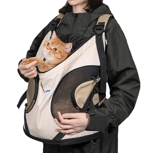 PETCUTE Haustier Front Rucksack,Verstellbarer Hunde -Rucksack mit Sicherheitsleine,Tragbarer Hunde Rucksack mit Festem Boden,Atmungsaktiv Haustier Rucksack,für Reisen, Wandern Und Gebrauch Im Freien PETCUTE Haustier Front Rucksack,Verstellbarer Hunde -Rucksack mit Sicherheitsleine,Tragbarer Hunde Rucksack mit Festem Boden,Atmungsaktiv Haustier Rucksack,für Reisen, Wandern Und Gebrauch Im Freien von PETCUTE