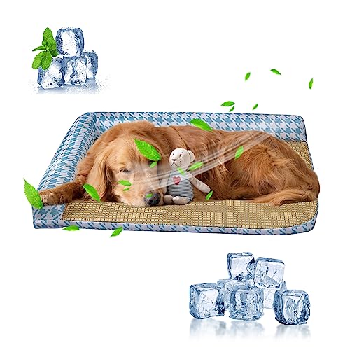 PETCUTE Haustier Kühlmatte,Hunde Kühlmatte für Sommer, Katzen Kühlende Haustiermatte,Selbstkühlend Matte Für Hunde,Waschbar,rutschfest,Haustier Selbstkühlende Matte Für Katze Hamster Chinchilla PETCUTE Haustier Kühlmatte,Hunde Kühlmatte für Sommer, Katzen Kühlende Haustiermatte,Selbstkühlend Matte Für Hunde,Waschbar,rutschfest,Haustier Selbstkühlende Matte Für Katze Hamster Chinchilla von PETCUTE