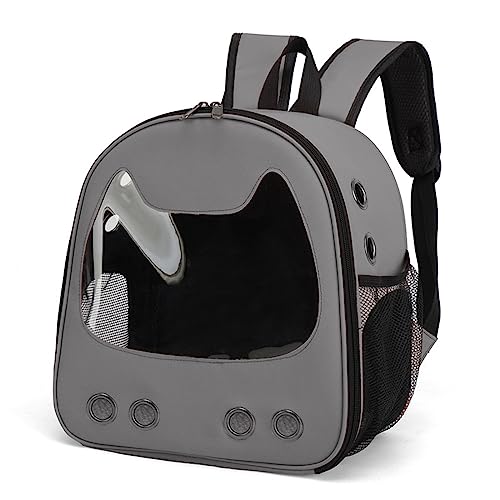 PETCUTE Haustier Rucksack Raumkapsel,Faltbar Hunde Katzen Rucksack mit Netzfenster,Atmungsaktive Katzenrucksack mit Herausnehmbare Matte,Transporttasche für Haustiere Reisen bis zu 6 kg PETCUTE Haustier Rucksack Raumkapsel,Faltbar Hunde Katzen Rucksack mit Netzfenster,Atmungsaktive Katzenrucksack mit Herausnehmbare Matte,Transporttasche für Haustiere Reisen bis zu 6 kg von PETCUTE