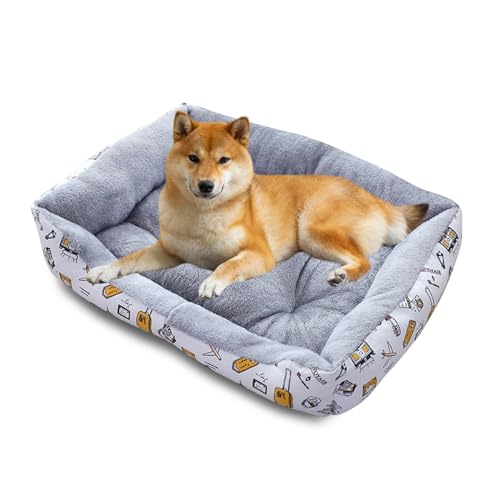 PETCUTE Haustierbett Hundesofa,Waschmaschinenfest Orthopädisches Hundebett für Kleine Hunde,Rutschfestes Boden,Hundebetten Hundekörbchen Katzenbett für Kleine Mittlere und Grosse Hunde von PETCUTE