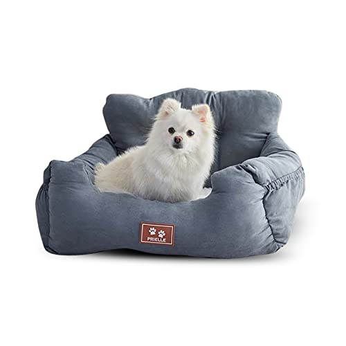 PETCUTE Hunde Autositz mit Sicherheitsgurt,Waschbar Hundesitz für Auto mit Abnehmbare HundeKissen,Aufbewahrungstasche, Bequem und rutschfest Hunde Sitzerhöhung Hundebett für Kleine, Mittlere Hunde PETCUTE Hunde Autositz mit Sicherheitsgurt,Waschbar Hundesitz für Auto mit Abnehmbare HundeKissen,Aufbewahrungstasche, Bequem und rutschfest Hunde Sitzerhöhung Hundebett für Kleine, Mittlere Hunde von PETCUTE