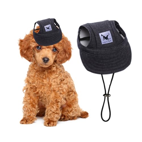 PETCUTE Hunde Baseballmütze,Verstellbar Atmungsaktiv Haustier Sonnenhut mit Ohrlöchern,Sonnenschutz Hut Hundecap mit Verstellbarem Kinnriemen,für Kleine, mittlere und große Hunde und Katzen,Outdoor PETCUTE Hunde Baseballmütze,Verstellbar Atmungsaktiv Haustier Sonnenhut mit Ohrlöchern,Sonnenschutz Hut Hundecap mit Verstellbarem Kinnriemen,für Kleine, mittlere und große Hunde und Katzen,Outdoor von PETCUTE