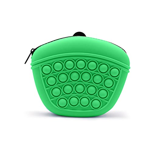 PETCUTE Hunde Futterbeutel für Hundetraining mit Clip,Tragbare Silikon Hundeleckerlibeutel für Hundetraining,Großes Fassungsvermöge Leckerlibeutel fur Hund mit Einzigartiges Blasen-Design,Grün PETCUTE Hunde Futterbeutel für Hundetraining mit Clip,Tragbare Silikon Hundeleckerlibeutel für Hundetraining,Großes Fassungsvermöge Leckerlibeutel fur Hund mit Einzigartiges Blasen-Design,Grün von PETCUTE