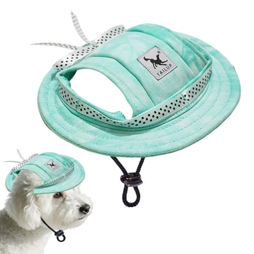 PETCUTE Hunde-Sonnenhut, Verstellbar,Hund Sommer Sonnenschutz Hut mit Ohrlöchern, Sommer Baseballmütze für Haustiere, Outdoor-Sport, Sonnenhaube für kleine Hunde, Welpen, Katzen,L PETCUTE Hunde-Sonnenhut, Verstellbar,Hund Sommer Sonnenschutz Hut mit Ohrlöchern, Sommer Baseballmütze für Haustiere, Outdoor-Sport, Sonnenhaube für kleine Hunde, Welpen, Katzen,L von PETCUTE