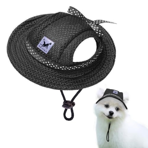 PETCUTE Hunde-Sonnenhut, Verstellbar,Hund Sommer Sonnenschutz Hut mit Ohrlöchern, Sommer Baseballmütze für Haustiere, Outdoor-Sport, Sonnenhaube für kleine Hunde, Welpen, Katzen,M PETCUTE Hunde-Sonnenhut, Verstellbar,Hund Sommer Sonnenschutz Hut mit Ohrlöchern, Sommer Baseballmütze für Haustiere, Outdoor-Sport, Sonnenhaube für kleine Hunde, Welpen, Katzen,M von PETCUTE