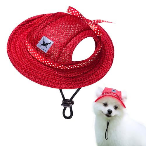 PETCUTE Hunde-Sonnenhut, Verstellbar,Hund Sommer Sonnenschutz Hut mit Ohrlöchern, Sommer Baseballmütze für Haustiere, Outdoor-Sport, Sonnenhaube für kleine Hunde, Welpen, Katzen,M PETCUTE Hunde-Sonnenhut, Verstellbar,Hund Sommer Sonnenschutz Hut mit Ohrlöchern, Sommer Baseballmütze für Haustiere, Outdoor-Sport, Sonnenhaube für kleine Hunde, Welpen, Katzen,M von PETCUTE