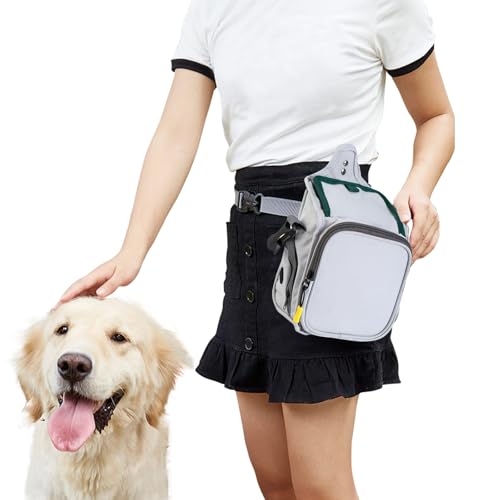 PETCUTE Hunde Trainingstasche,Robuster Leckerlietasche für Hunde,Hunde Snackbeutel mit Kotbeutelspender,Leckerlibeutel für Hunde mit Verstellbarem Schultergurt, Taillengütel und Clip PETCUTE Hunde Trainingstasche,Robuster Leckerlietasche für Hunde,Hunde Snackbeutel mit Kotbeutelspender,Leckerlibeutel für Hunde mit Verstellbarem Schultergurt, Taillengütel und Clip von PETCUTE