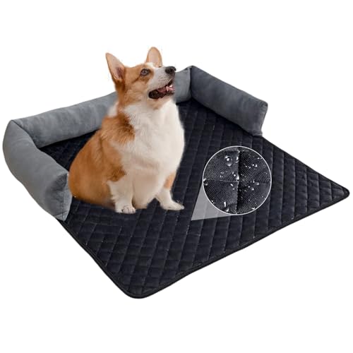 PETCUTE Hundebett Couch für Sofaschutz,Hundedecke mit rutschfeste Unterseite,Hundebett für Große Hunde und Mittlere Hunde,Waschbar Hundesofa Hundematte für Boden, Bett, Sofa, Auto Kofferraum PETCUTE Hundebett Couch für Sofaschutz,Hundedecke mit rutschfeste Unterseite,Hundebett für Große Hunde und Mittlere Hunde,Waschbar Hundesofa Hundematte für Boden, Bett, Sofa, Auto Kofferraum von PETCUTE