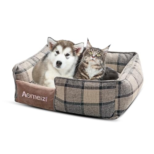 PETCUTE Hundebett Mittelgroße Grosse Hunde,Orthopädisches Hundekorb mit Abnehmbarem Waschbarem Bezug,Waschbar Hundebetten Hundekörbchen mit Rutschfestem Boden,Weich Hundesofa,Grau,M PETCUTE Hundebett Mittelgroße Grosse Hunde,Orthopädisches Hundekorb mit Abnehmbarem Waschbarem Bezug,Waschbar Hundebetten Hundekörbchen mit Rutschfestem Boden,Weich Hundesofa,Grau,M von PETCUTE