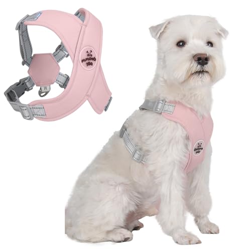 PETCUTE Hundegeschirr Grosse Hunde,No-Pull Hundegeschirr,Atmungsaktiv Brustgeschirr für Kleine Mittlere Große Hunde,verstellbare Reflektierend Hunde Brustgeschirr mit 2 Schnallen,D-Ring PETCUTE Hundegeschirr Grosse Hunde,No-Pull Hundegeschirr,Atmungsaktiv Brustgeschirr für Kleine Mittlere Große Hunde,verstellbare Reflektierend Hunde Brustgeschirr mit 2 Schnallen,D-Ring von PETCUTE