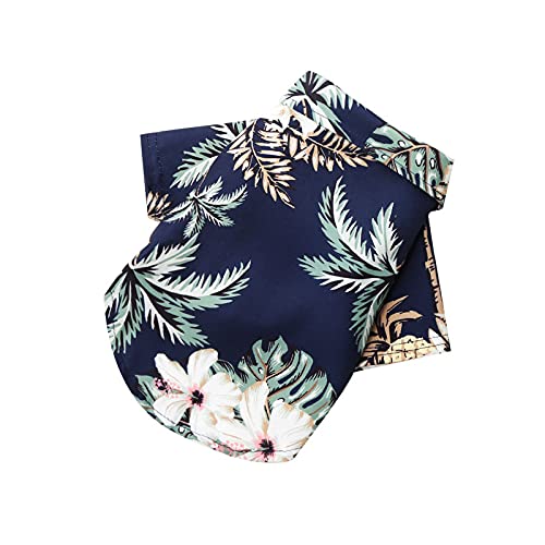PETCUTE Hundehemd Kleidung,Hund Hawaii Hemd,Modisch Atmungsaktiv Hunde Sommer T-Shirt,Freizeithemd Coole Sommer Seabeach Tank Top Weste für kleine Hund Welpen Katze von PETCUTE