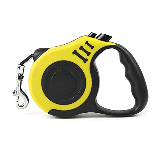 PETCUTE Hundeleine Große Hunde,Einziehbare Hundeleine mit Anti-Rutsch Griff und Sicheres Bremssystem,Einhandbremse/Pause/Verriegelung,Ausziehbare Hundeleines für Training,Spaziergang,3M,Gelb PETCUTE Hundeleine Große Hunde,Einziehbare Hundeleine mit Anti-Rutsch Griff und Sicheres Bremssystem,Einhandbremse/Pause/Verriegelung,Ausziehbare Hundeleines für Training,Spaziergang,3M,Gelb von PETCUTE