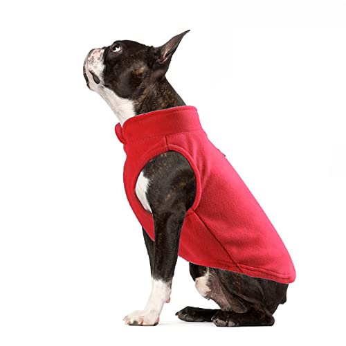 PETCUTE Hundemantel Hundepullover,Wintermantel,Haustier Kleidung Hundejacke für Kleine Mittlere Große Hunde,Hundeweste Warm Hund Mantel mit Gurtloch,Ideal für den Winter,Weiche Fleece-Weste PETCUTE Hundemantel Hundepullover,Wintermantel,Haustier Kleidung Hundejacke für Kleine Mittlere Große Hunde,Hundeweste Warm Hund Mantel mit Gurtloch,Ideal für den Winter,Weiche Fleece-Weste von PETCUTE