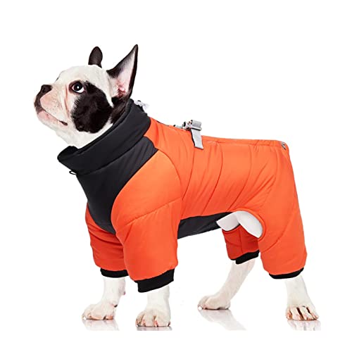 PETCUTE Hundemantel Winter Hundejacke,Wasserdichter Hundemantel mit Klettverschluss,Winddichte,Einstellbar,Hundemäntel für kleine mittelgroße Hunde,Reflektierend Haustierkleidung von PETCUTE