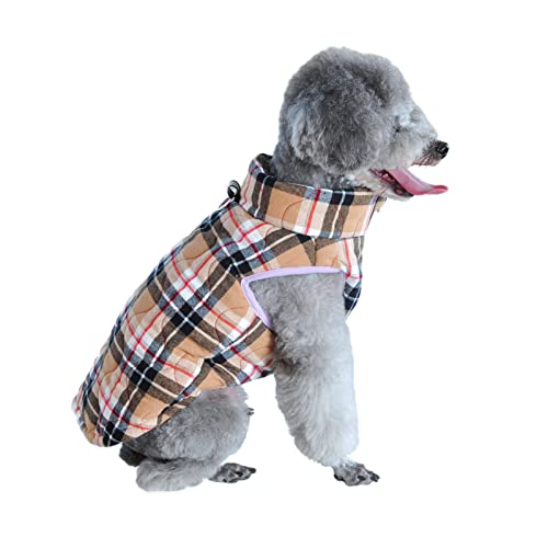 PETCUTE Hundemantel wasserdichte Jacken, Reflektierend Winter Warme Hundemantel Weste mit D-Ring, Hundejacke für Kleine, Mittel Große Hundekleidung,Hunde Winterjacken Mäntel von PETCUTE