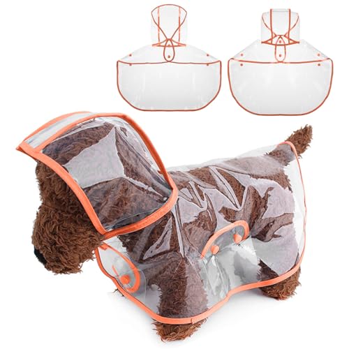 PETCUTE Hunderegenmantel,Wasserdichter Haustier-Regenmantel mit Kapuze,Transparent, PVC, Atmungsaktiv,Hunde Regenmantel mit Knopfverschluss,Geeignet für mittlere und große Hunde PETCUTE Hunderegenmantel,Wasserdichter Haustier-Regenmantel mit Kapuze,Transparent, PVC, Atmungsaktiv,Hunde Regenmantel mit Knopfverschluss,Geeignet für mittlere und große Hunde von PETCUTE