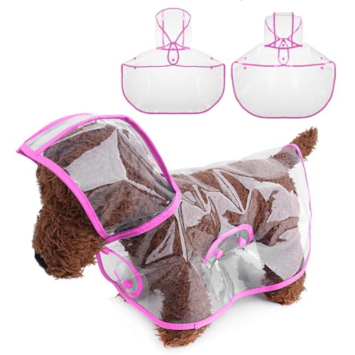 PETCUTE Hunderegenmantel,Wasserdichter Haustier-Regenmantel mit Kapuze,Transparent, PVC, Atmungsaktiv,Hunde Regenmantel mit Knopfverschluss,Geeignet für mittlere und große Hunde PETCUTE Hunderegenmantel,Wasserdichter Haustier-Regenmantel mit Kapuze,Transparent, PVC, Atmungsaktiv,Hunde Regenmantel mit Knopfverschluss,Geeignet für mittlere und große Hunde von PETCUTE